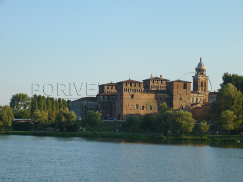 Mantua on the Mincio river